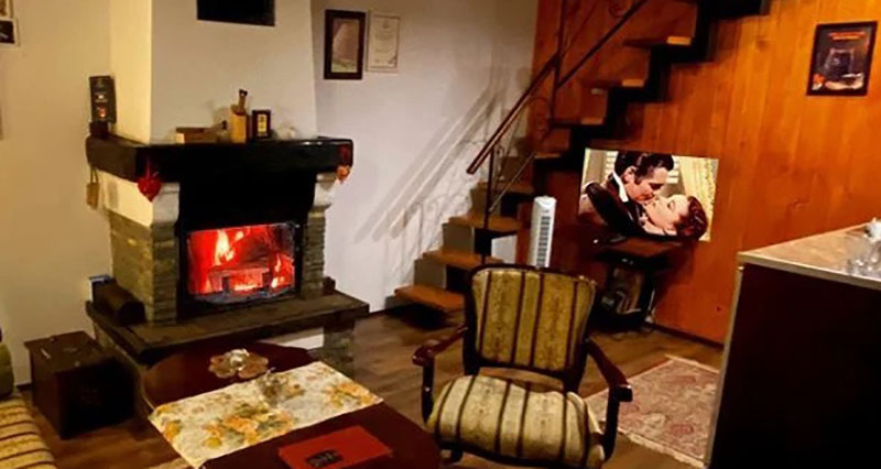 Terasa vikendice sa pogledom na prirodu Fruške gore, za mir i tišinu