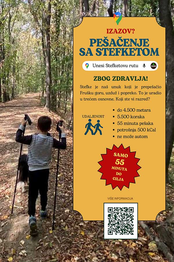 Pešačenje sa Stefketom